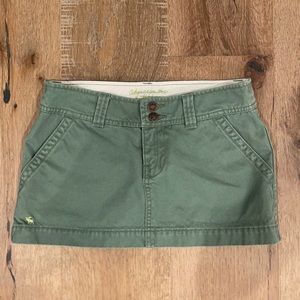 Green Short Skirt